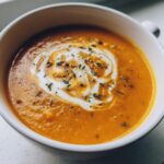 Kürbis-Süßkartoffel-Suppe