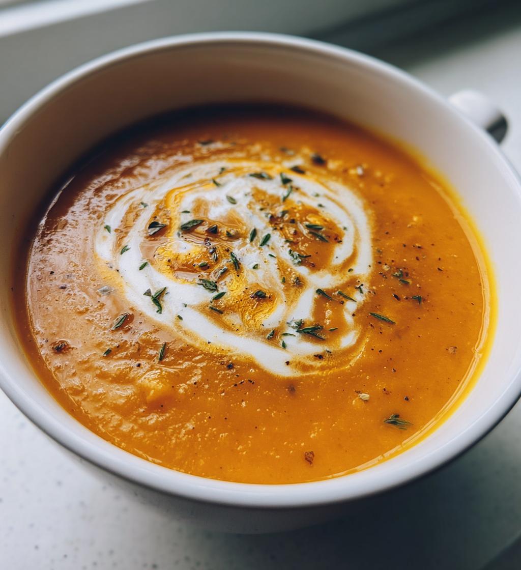 Kürbis-Süßkartoffel-Suppe