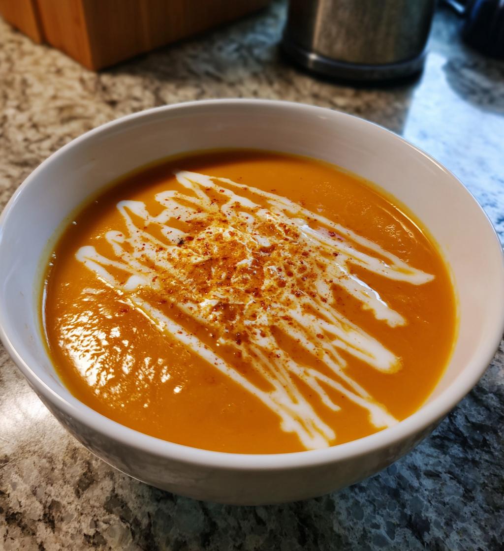 Kürbis-Süßkartoffel-Suppe