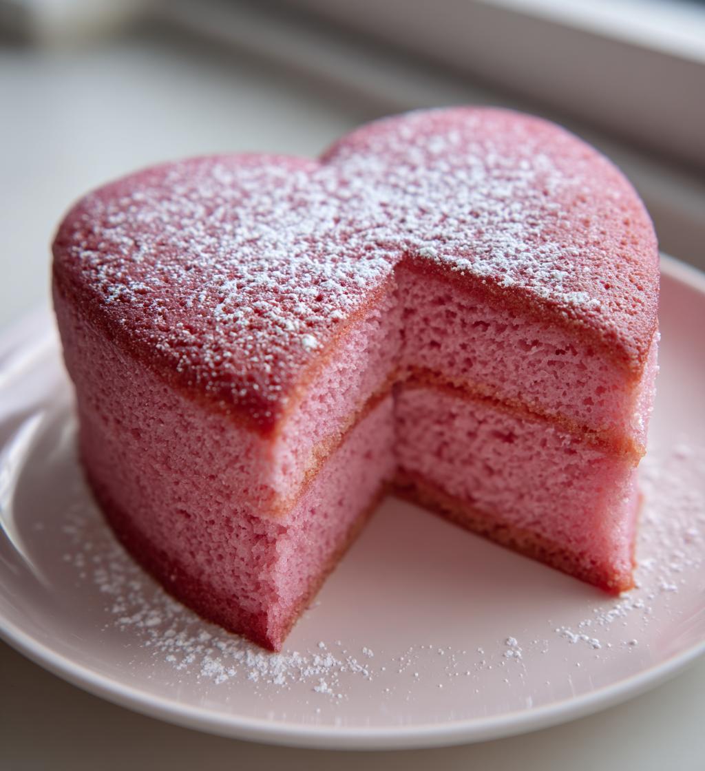 Kuchen zum Valentinstag