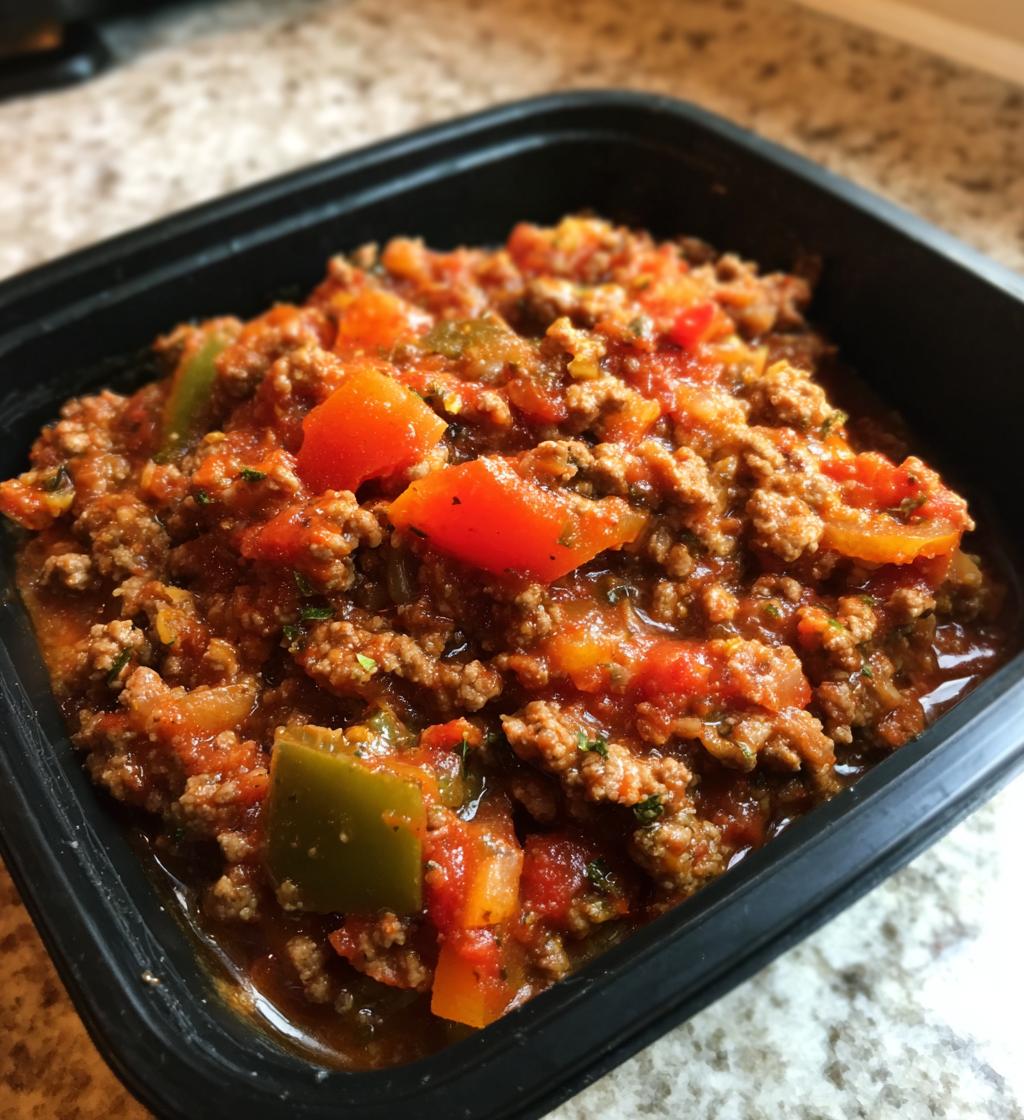 Meal Prep mit Hackfleisch