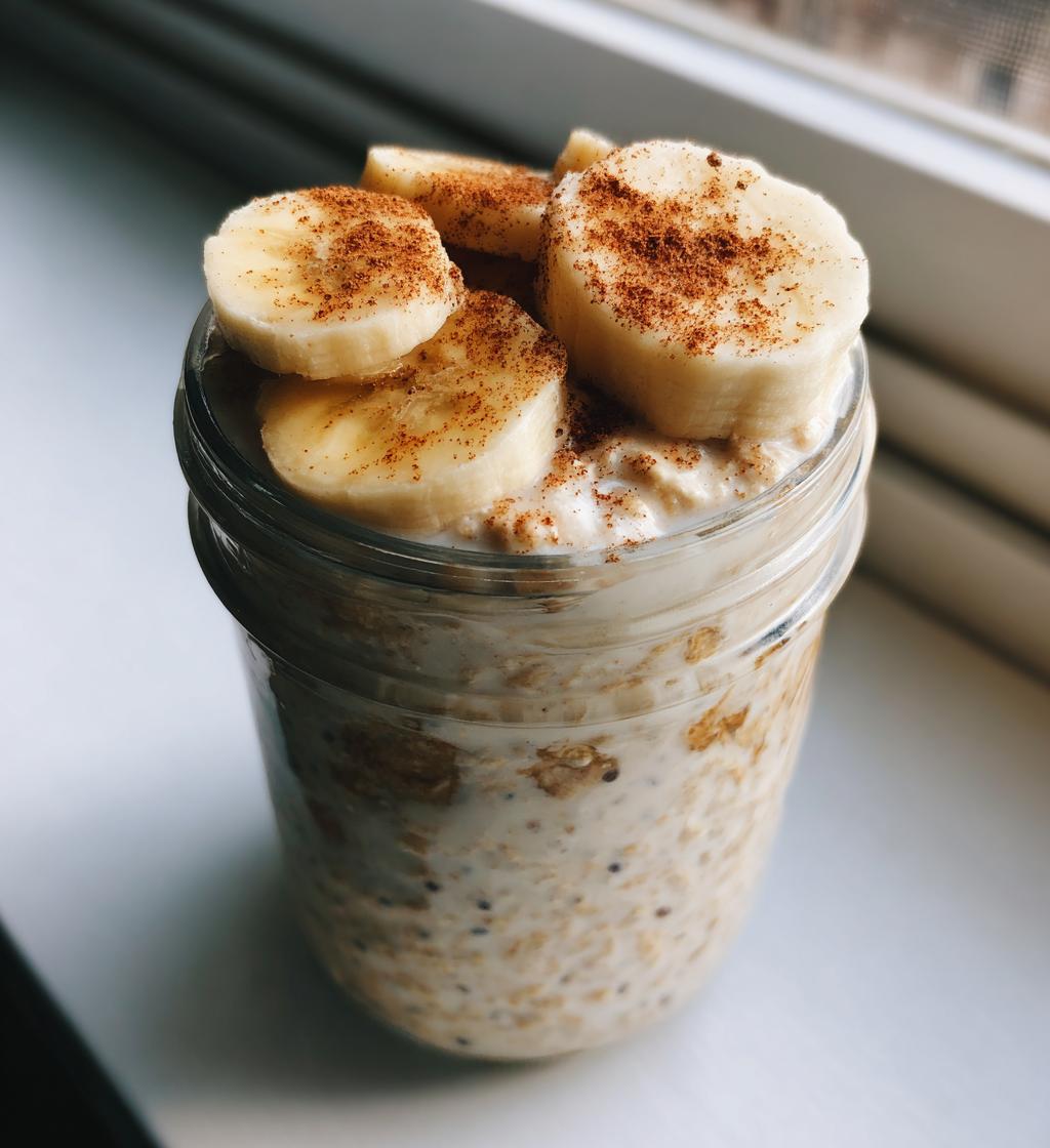 Overnight Oats mit Proteinpulver