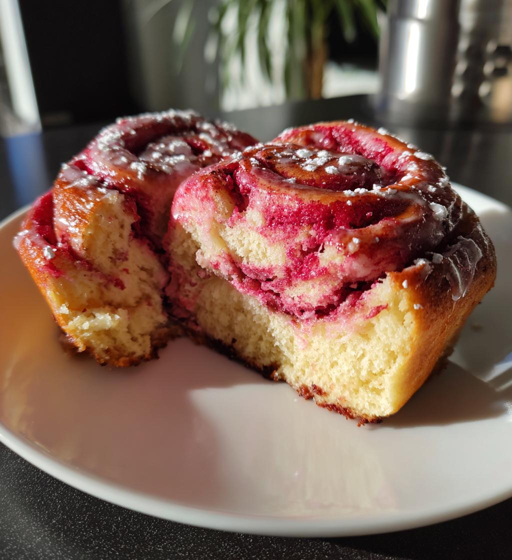 Red-Velvet-Zimtschnecken