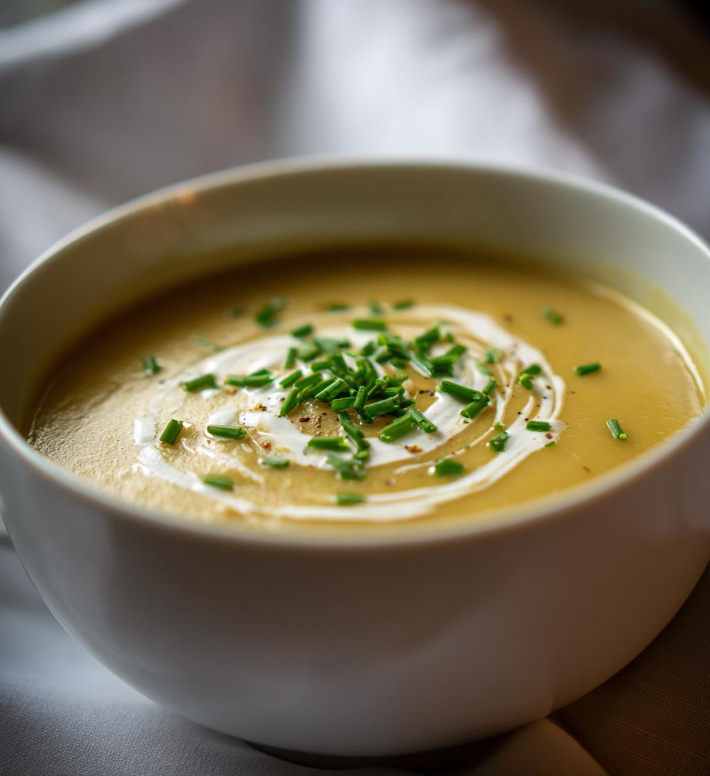 Rezept für Kartoffel-Lauch-Suppe