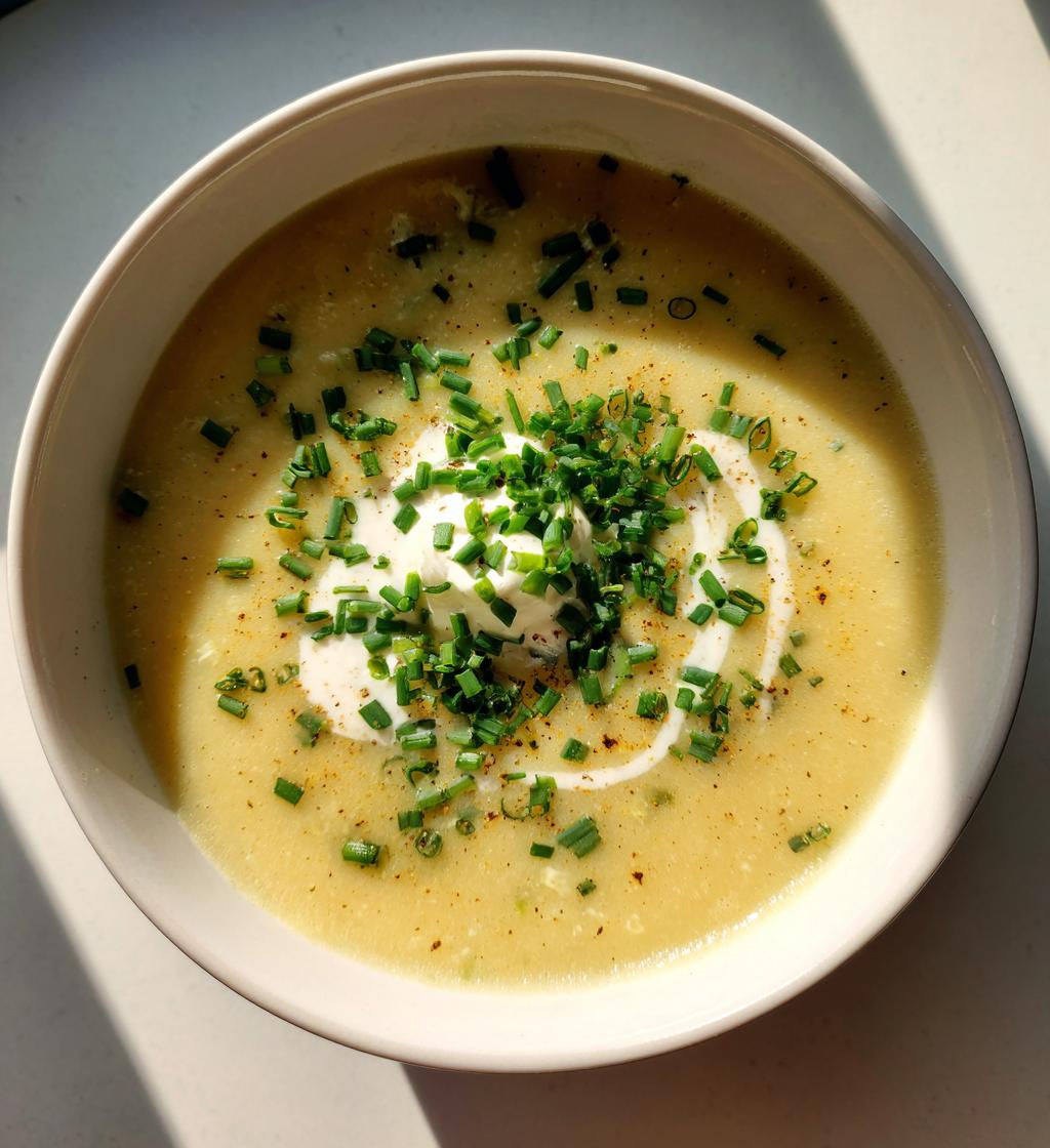 Rezept für Kartoffel-Lauch-Suppe