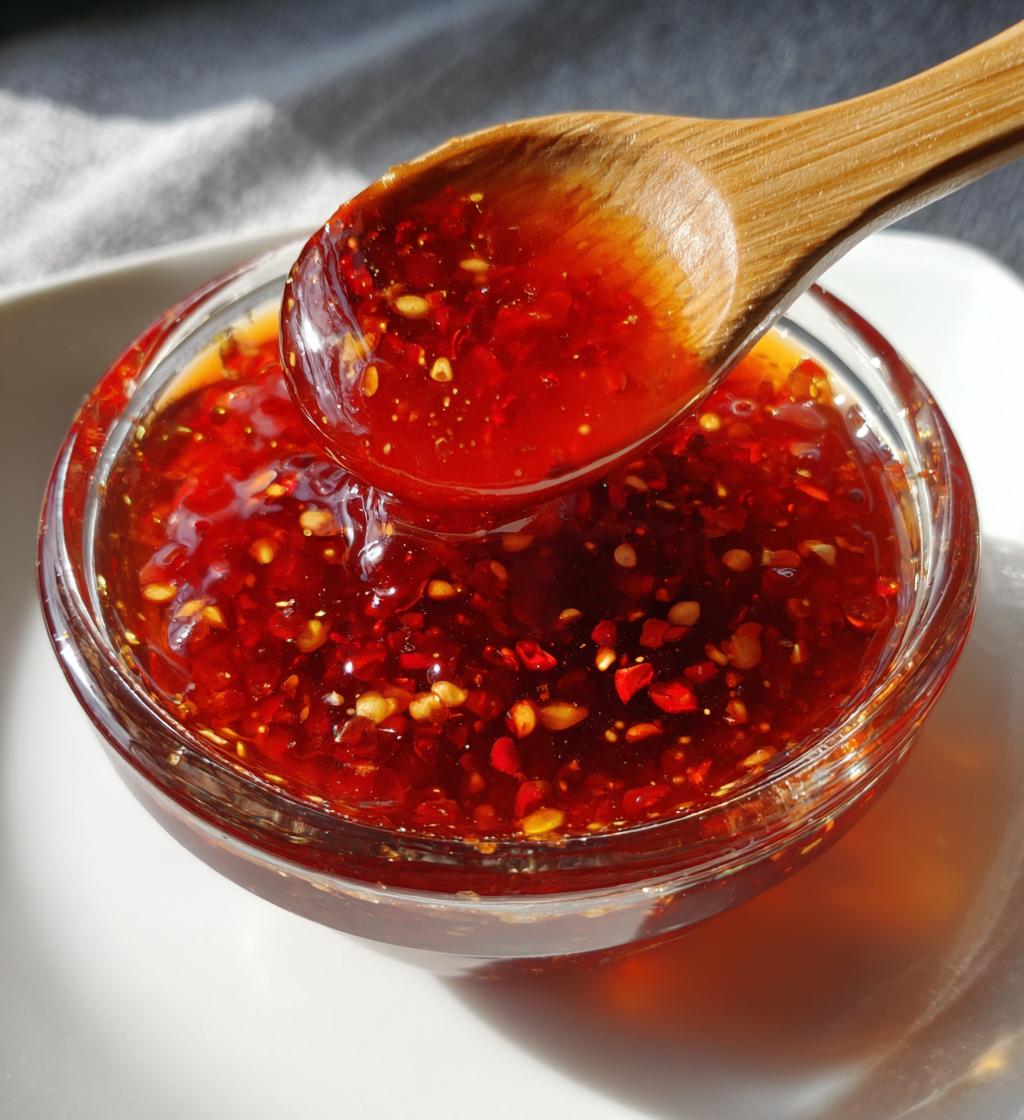 Rezept für süße Chilisauce