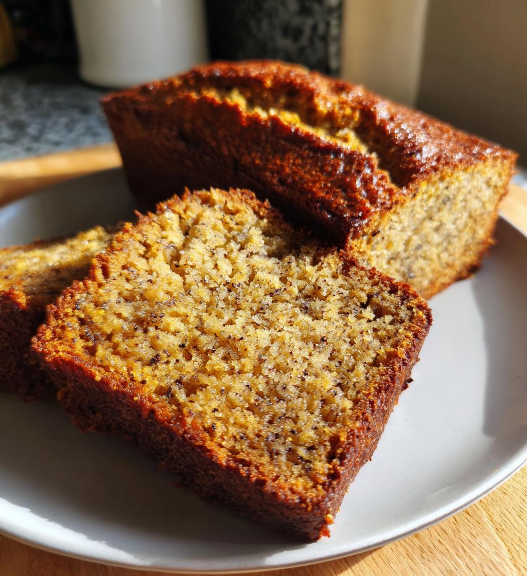 Sauerteig-Bananenbrot