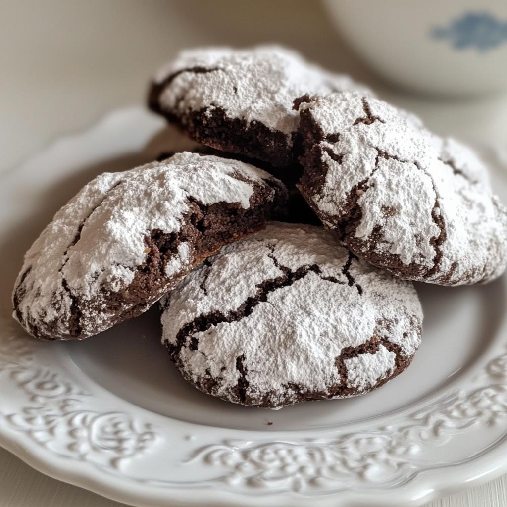 Schoko-Crinkle-Kekse