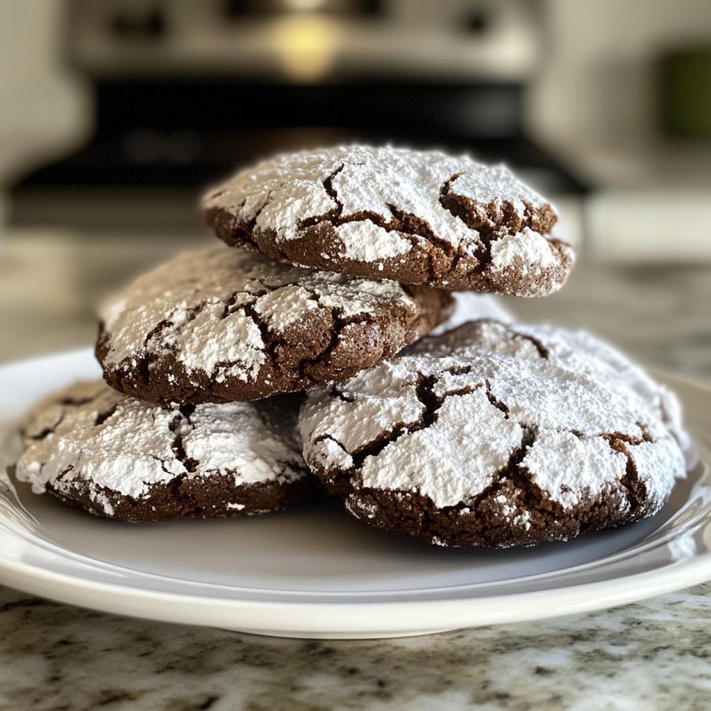 Schoko-Crinkle-Keksrezept