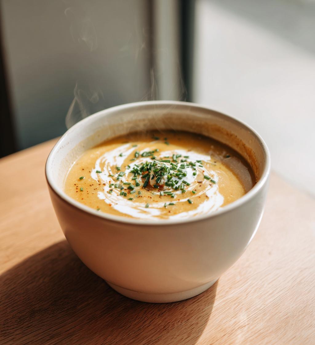 Slow-Cooker-Ofenkartoffelsuppe
