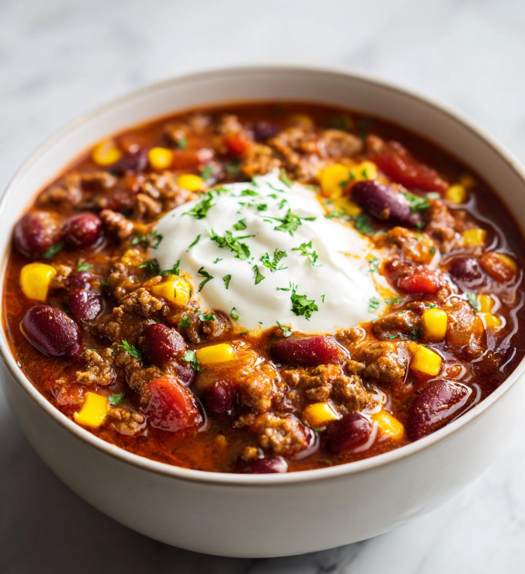 Taco-Suppe mit Ranch-Gewürzmischung