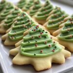 Weihnachtsbaum-Zuckerkekse