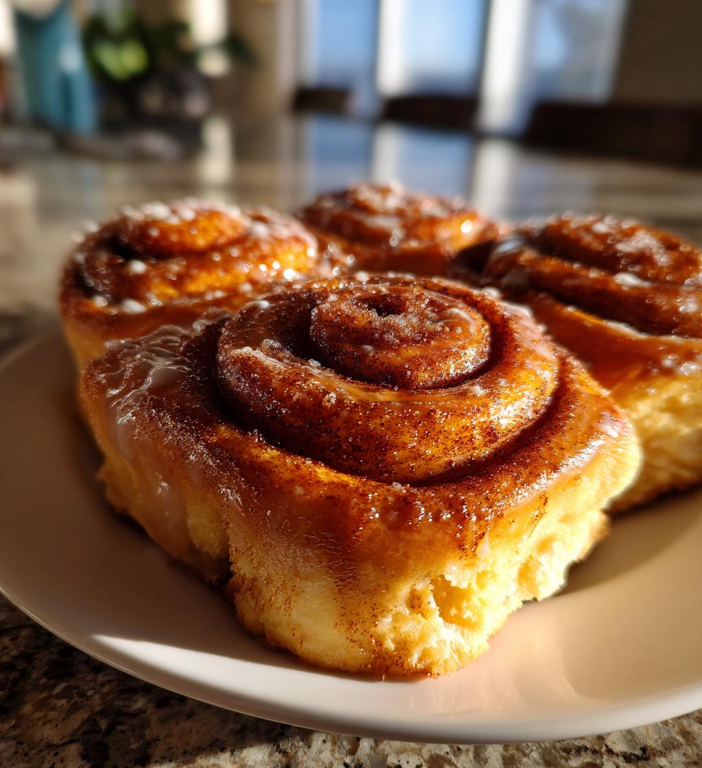 Zimtschnecken aus Kuchenmischung