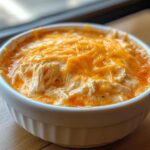 einfacher buffalo chicken dip crock pot