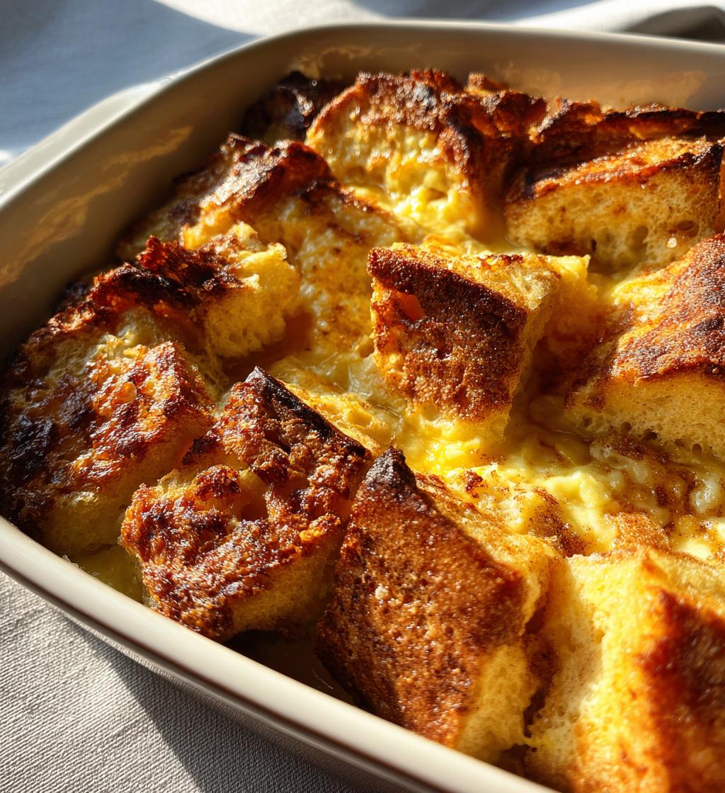 french toast frühstücksauflauf