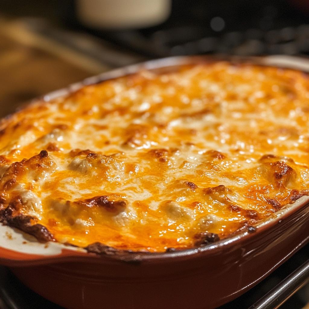 milchfreier buffalo chicken dip