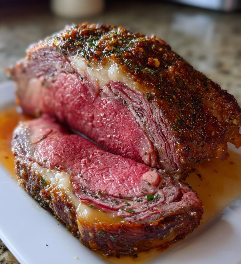 prime rib braten zubereiten im ofen