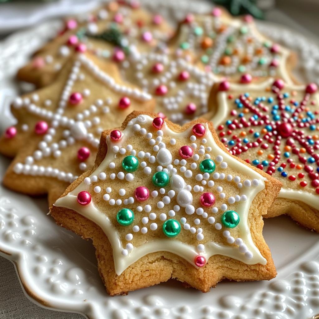 süße dekorierte weihnachtskekse