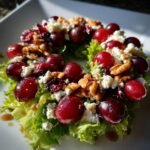 weihnachts kranz salat