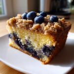 Blaubeer-Kaffee-Streuselkuchen