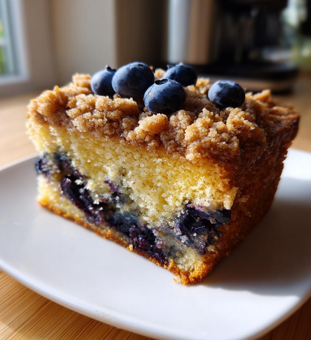 Blaubeer-Kaffee-Streuselkuchen