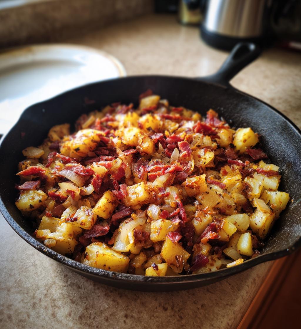 Corned-Beef-Hash aus der Dose