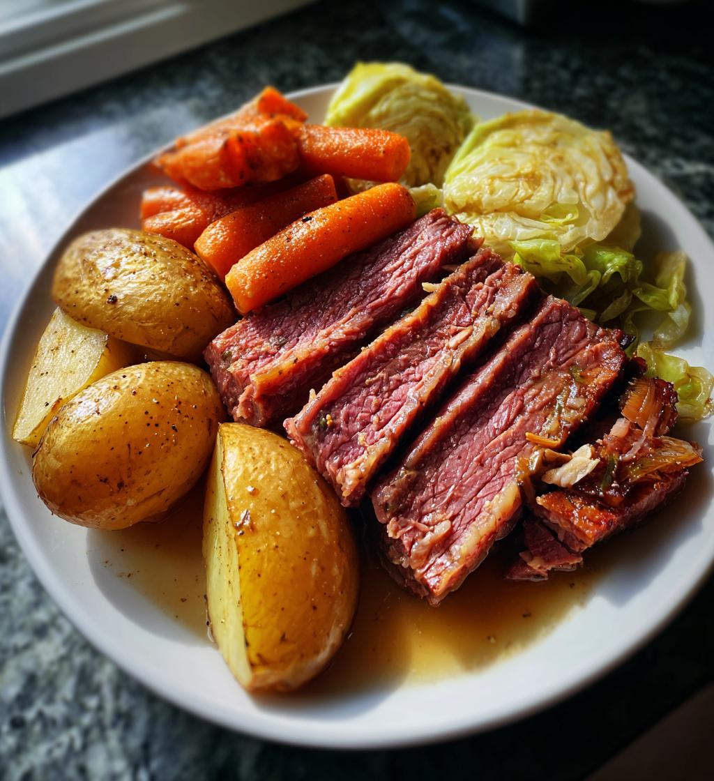 Corned Beef aus dem Dutch Oven