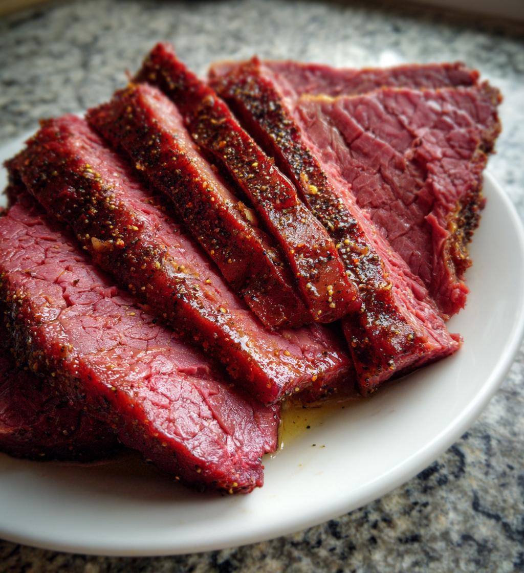 Corned Beef aus dem Slow Cooker