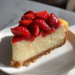 Erdbeer-Käsekuchen aus der Auflaufform