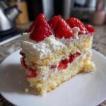 Erdbeer Sahnekuchen Kuchen