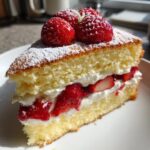 Erdbeer Sahnekuchen und Orangenblüte