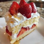 Erdbeer-Shortcake mit Orangenblütenwasser