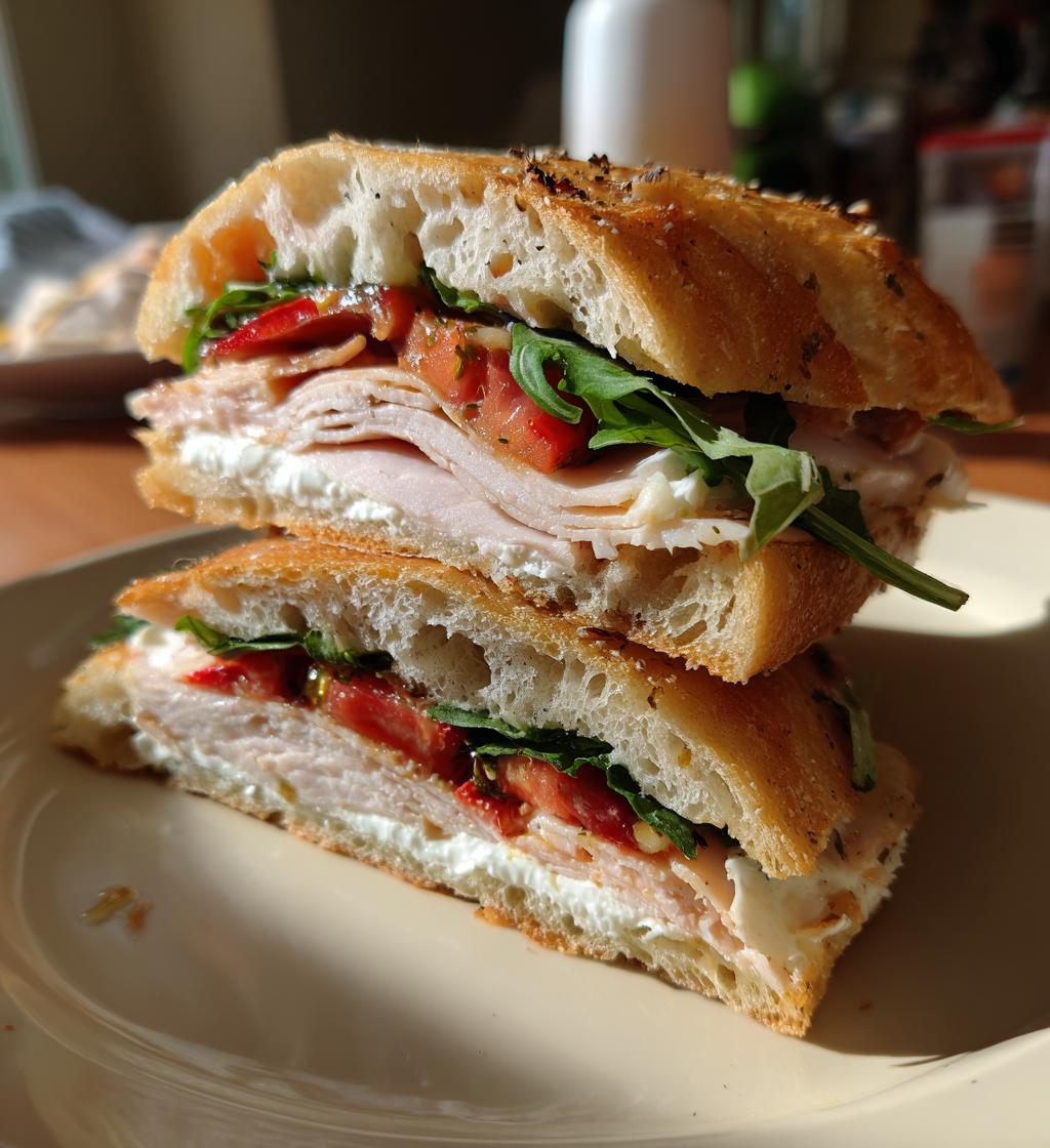 Focaccia-Sandwich
