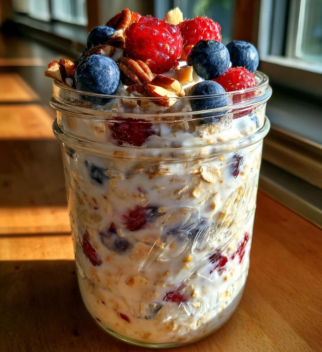 Gemixte Overnight Oats