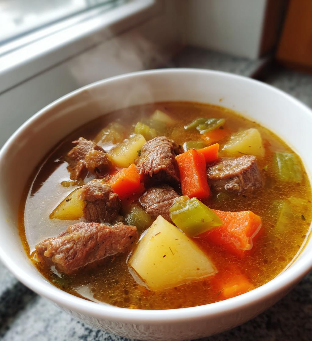Gemüse-Rindfleisch-Suppenrezepte
