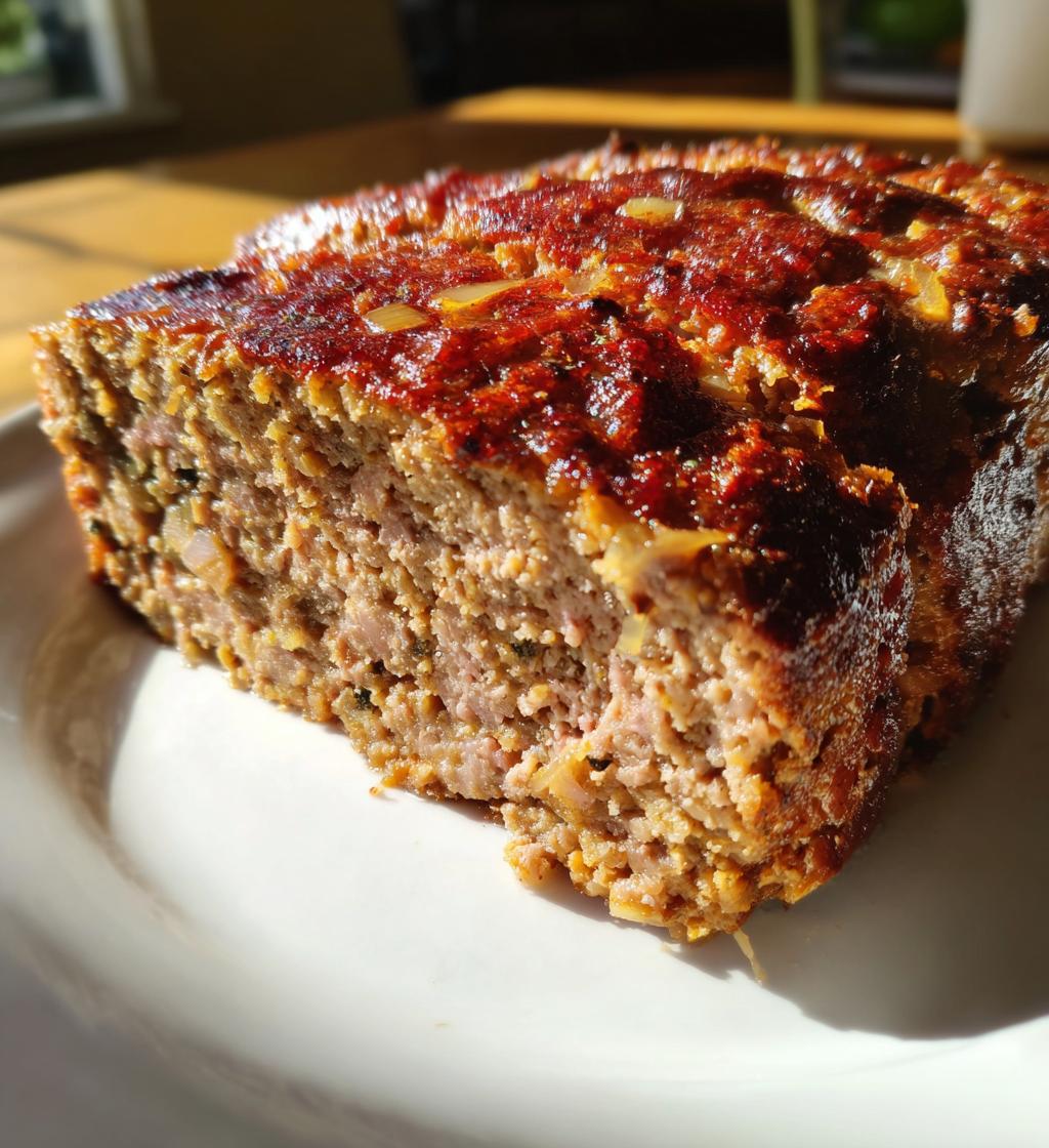 Geräucherter Hackbraten
