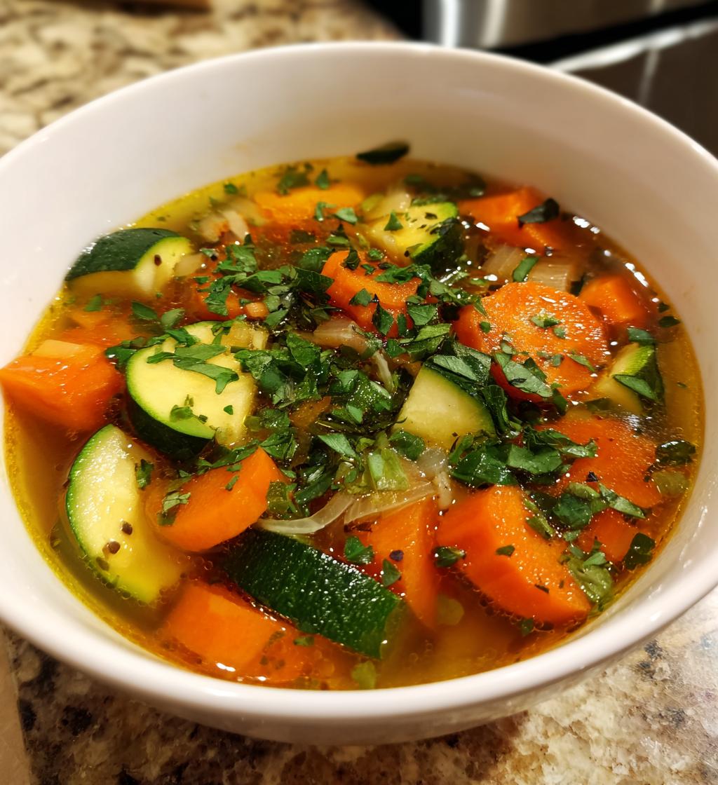 Gesunde Gemüsesuppe