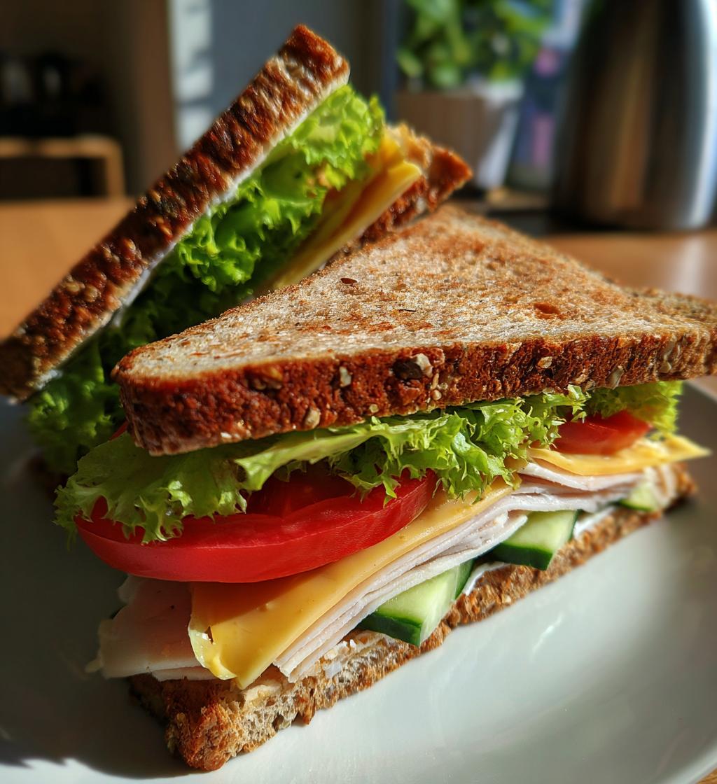 Gesunde Sandwiches