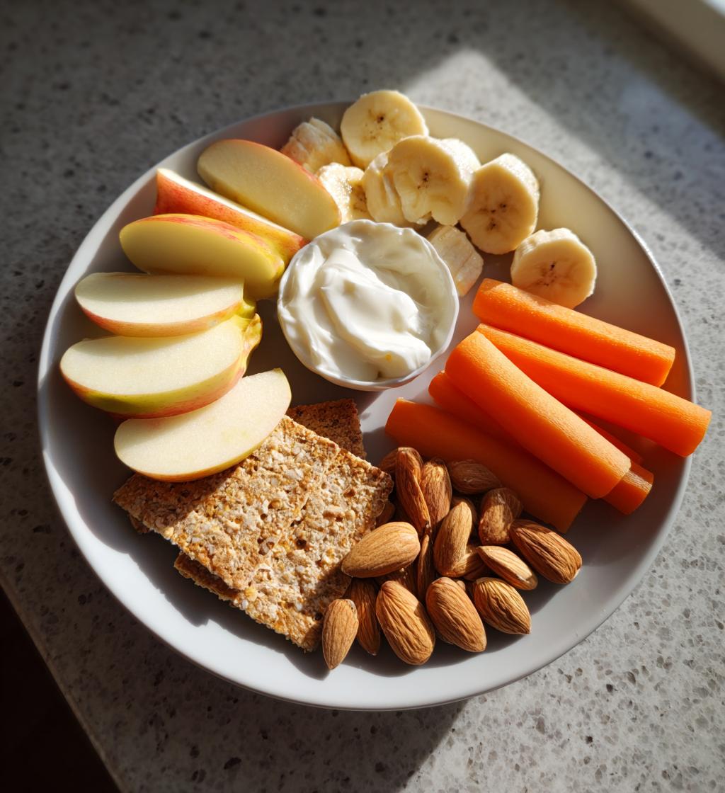 Gesunde Snacks für die Arbeit