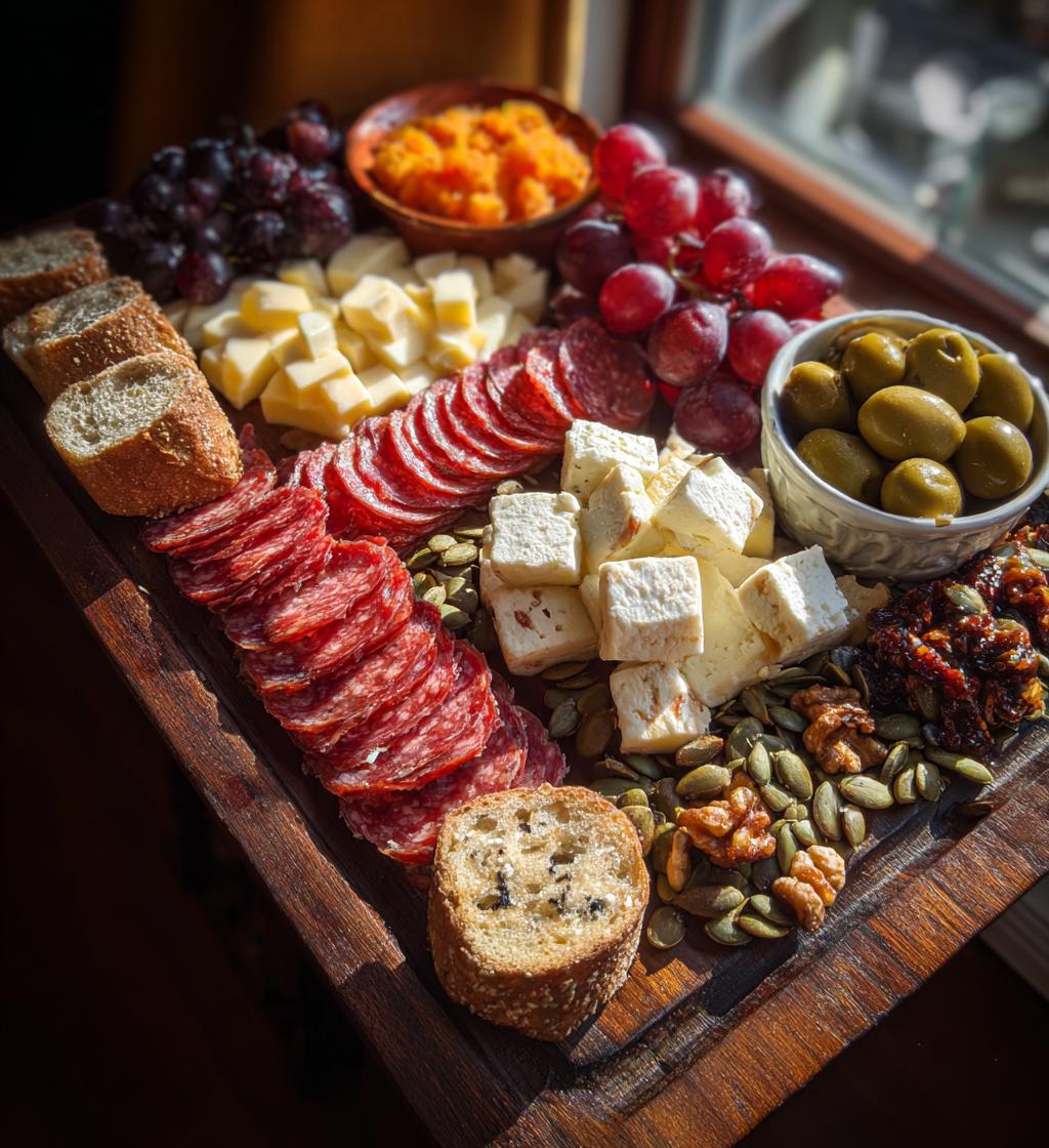 Halloween-Charcuterie-Platte