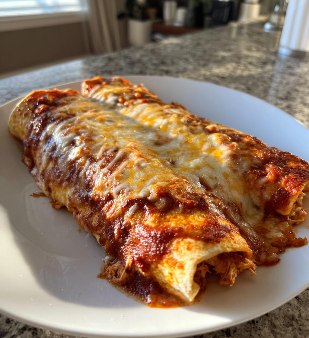 Hähnchen-Enchiladas