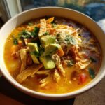 Hähnchen-Tortilla-Suppe