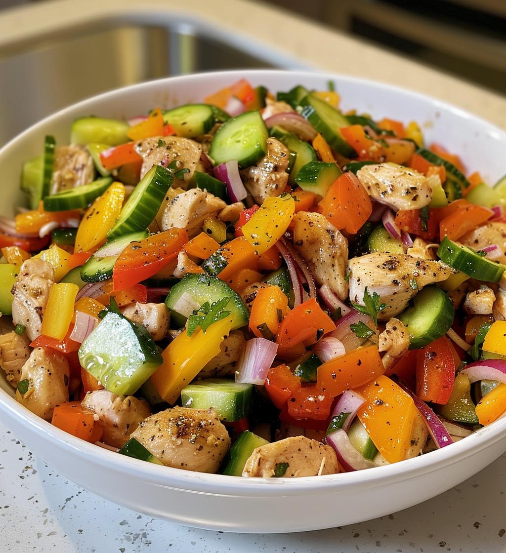 Hähnchensalat