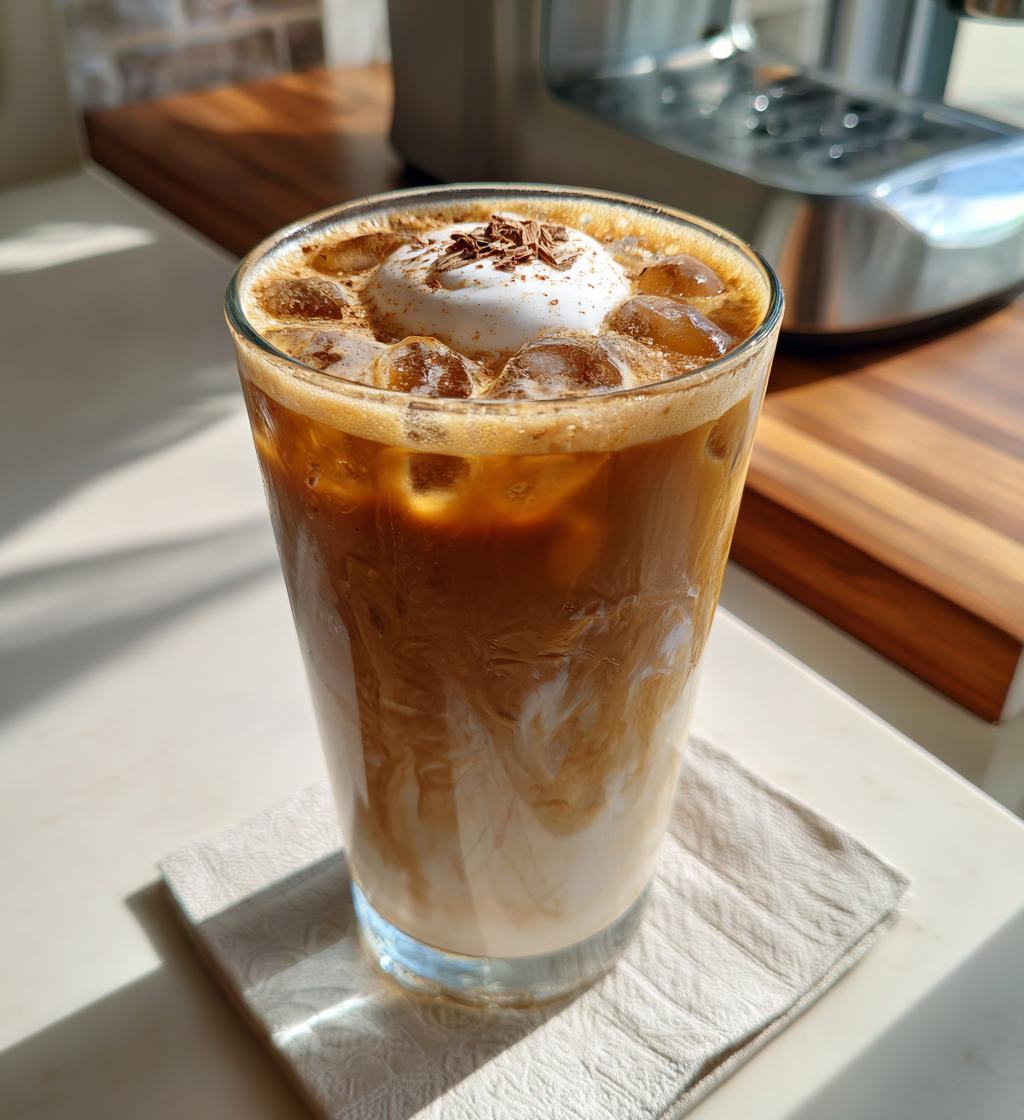Kalte Kaffeegetränke nach Café-Art