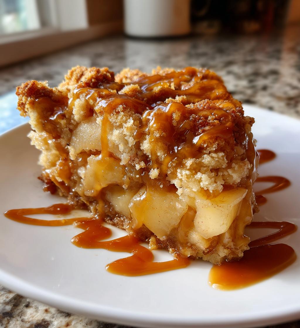Karamell-Apfel-Dump-Kuchen