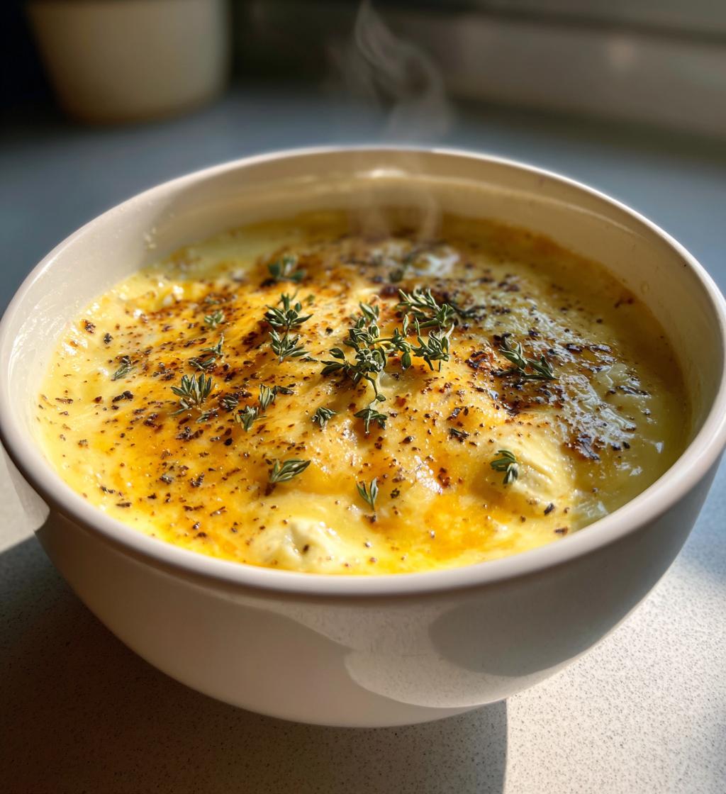 Käsige Kartoffelsuppe