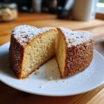 Kuchen in Herzform