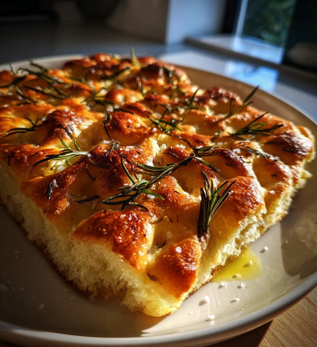 Kunstvolle Focaccia