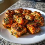 Lachs Häppchen Heißluftfritteuse