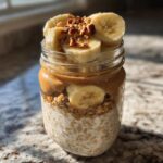 Overnight Oats mit Erdnussbutter